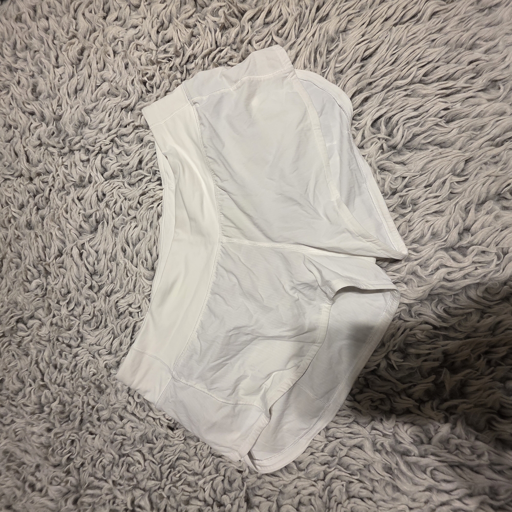 lululemon athletica White Athletic Shorts